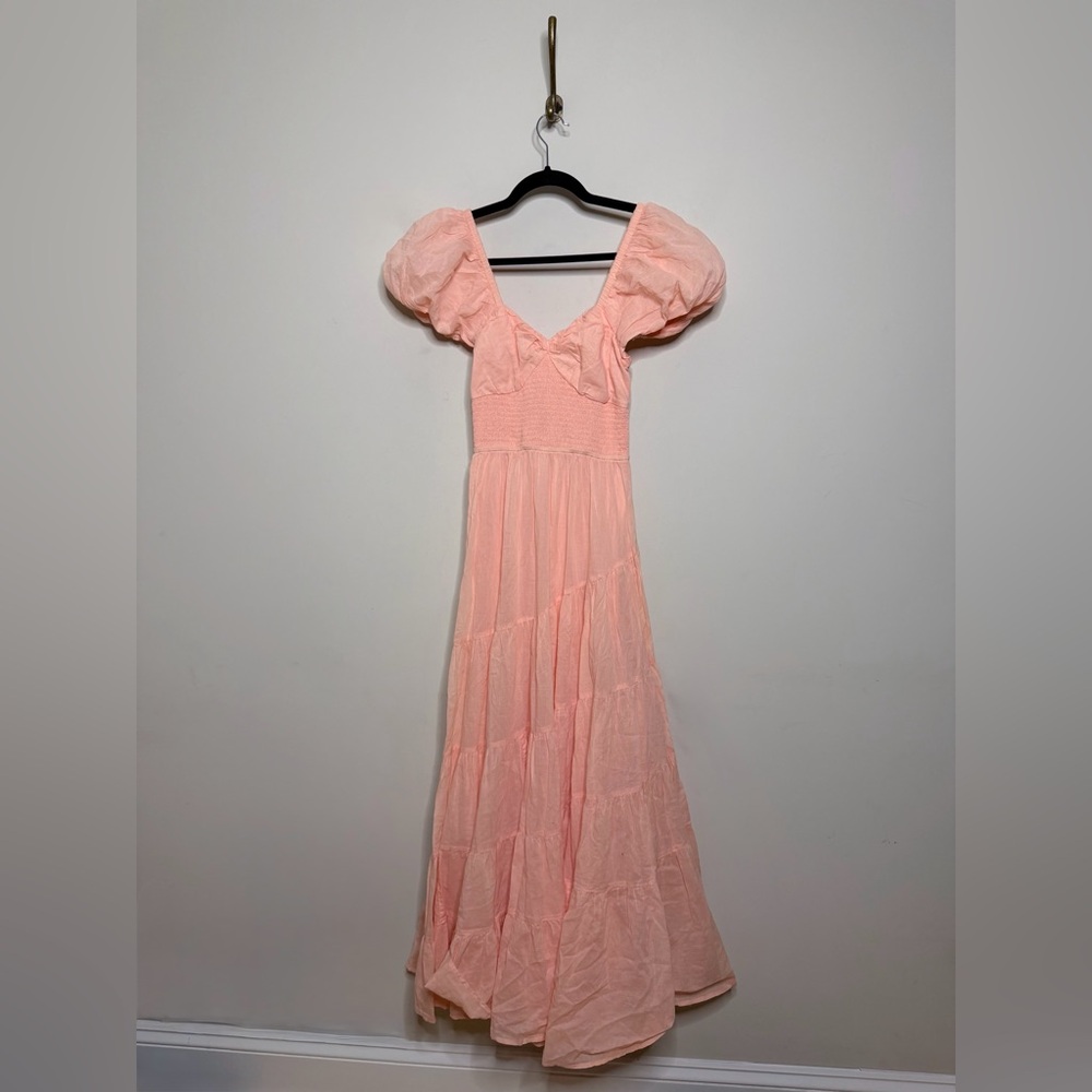Free People Sundrenched Short Sleeve Maxi Dress - Picture 3 of 6